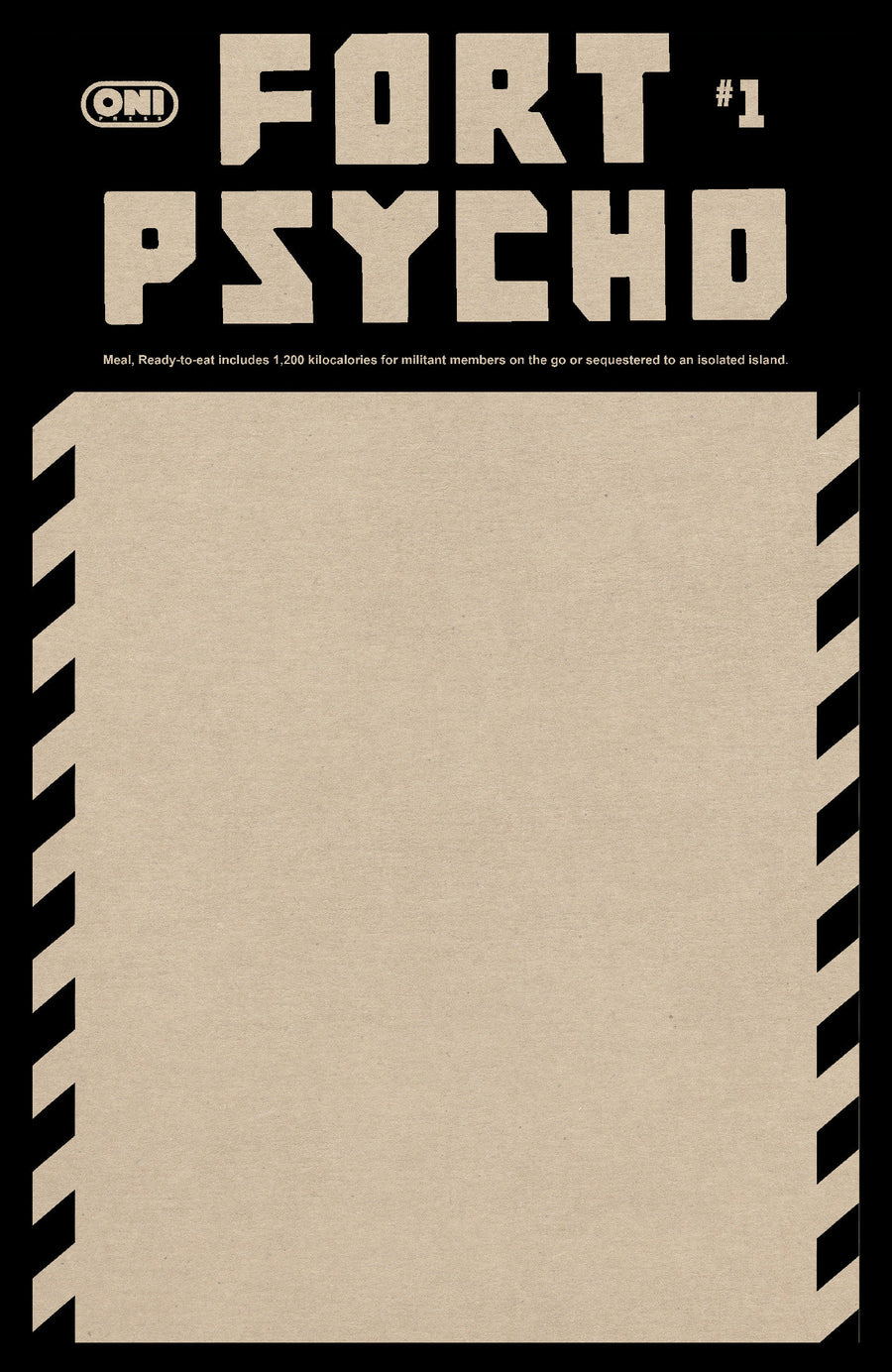 Fort Psycho #1 CVR E Blank Sketch Var