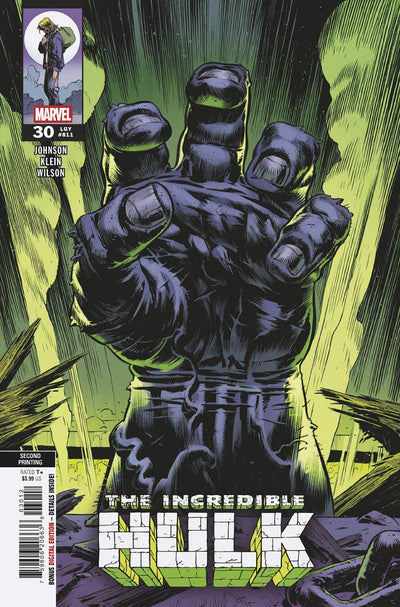 Incredible Hulk #30 Nic Klein 2Nd Printing Variant
