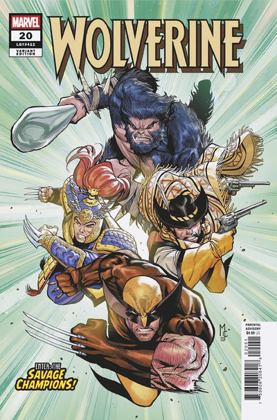 Wolverine #20 Martin Coccolo Classified Spoiler Variant