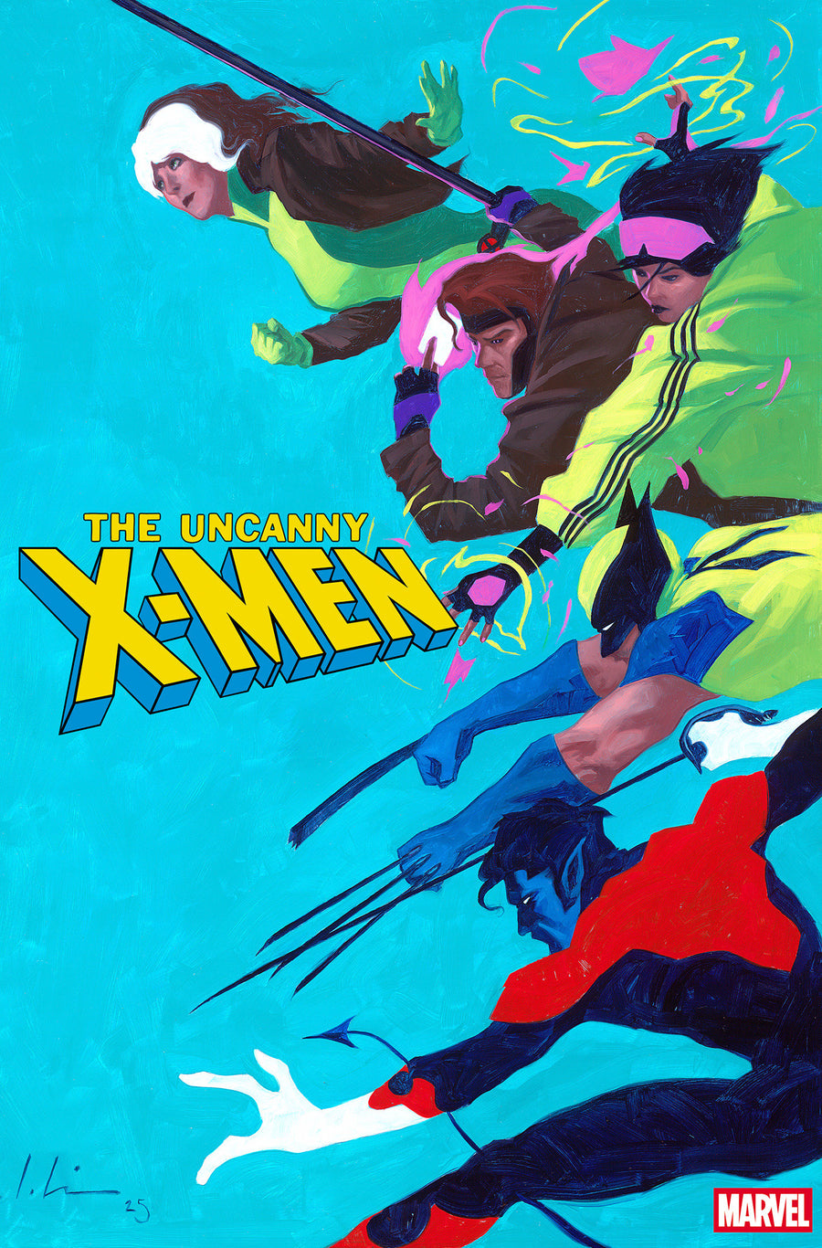 Uncanny X-Men #22 Jeremy Wilson 2-Part Connecting Foil Variant