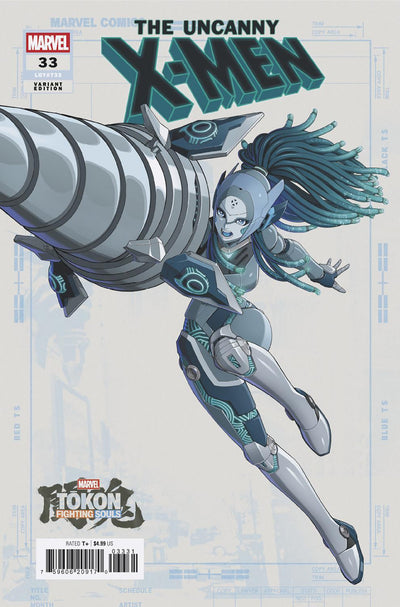 Uncanny X-Men #33 Marvel Tokon: Fighting Souls Variant