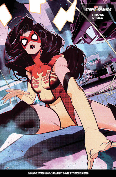 Amazing Spider-Man #16 Simone Di Meo from the Chaos a Costume Variant