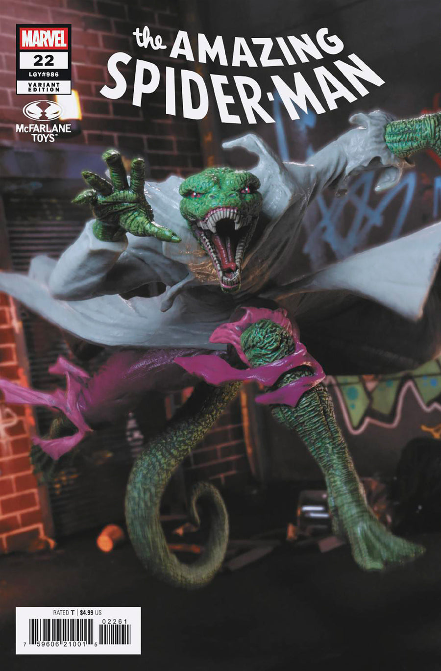 Amazing Spider-Man #22 Mcfarlane Toys Variant