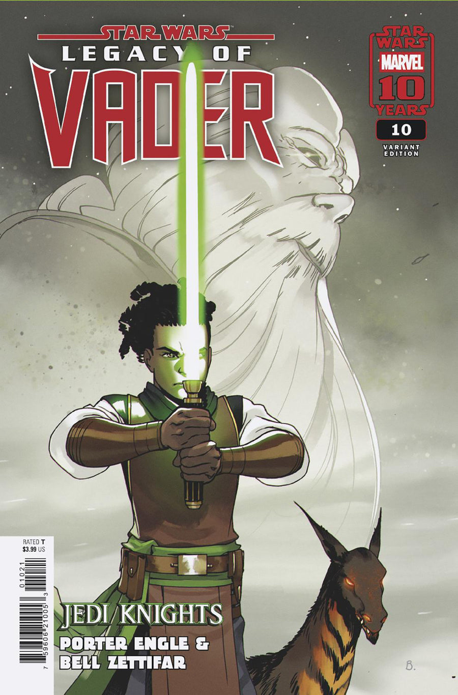 Star Wars: Legacy of Vader #10 Bengal Porter Engle & Belle Zettifar Jedi Knights Variant