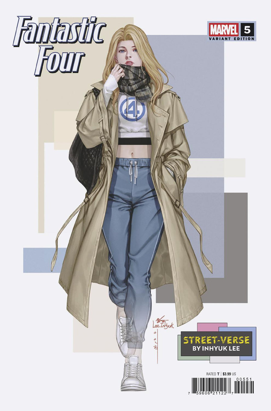 Fantastic Four #5 Inhyuk Lee Street-Verse Variant