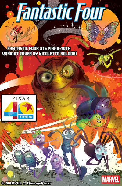 Fantastic Four #15 Nicoletta Baldari Pixar 40Th Variant