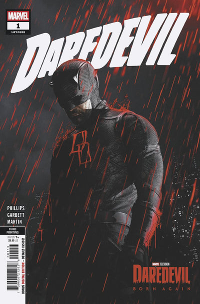 Daredevil #1 Marvel Television 3Rd Printing Variant