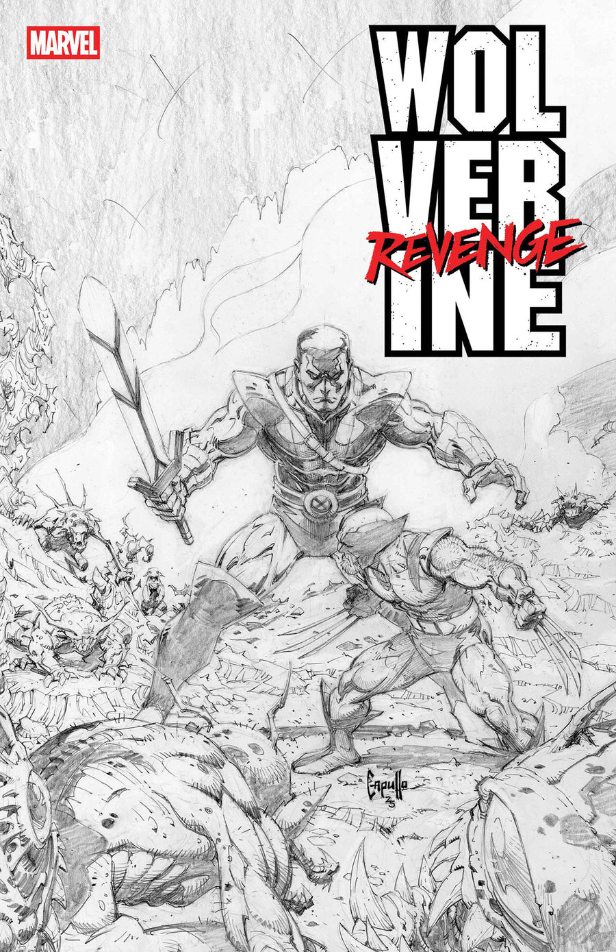 Wolverine: Revenge - Red Band: Raw - Black & White Edition #5 [Polybagged]