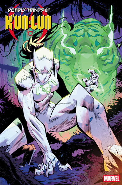 Deadly Hands of K'un-Lun #3 Leo Chiola White Tiger Variant