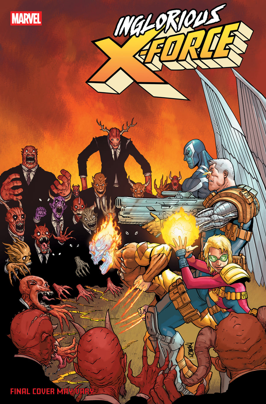 Inglorious X-Force #2 Jacen Burrows Variant