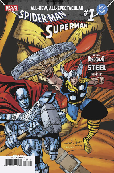 Marvel/dc: Spider-Man/superman #1 Walt Simonson Variant