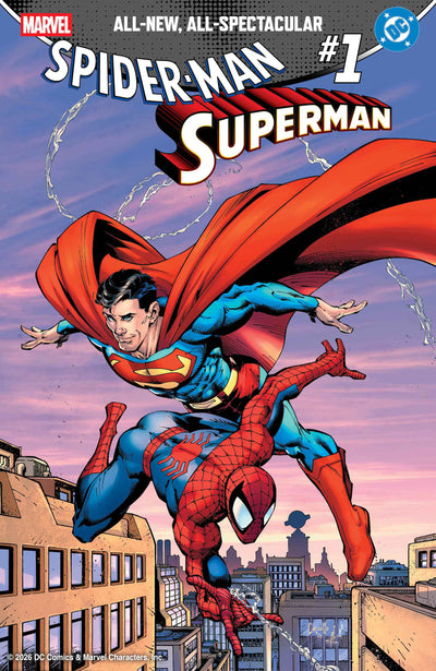 Marvel/dc: Spider-Man/superman #1 Greg Capullo Variant