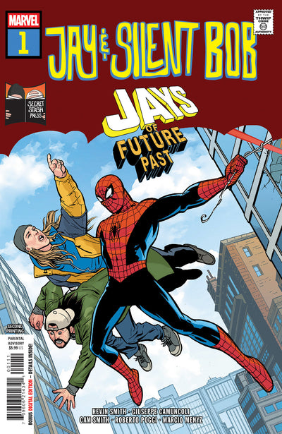 Jay & Silent Bob: Jays of Future Past #1 Giuseppe Camuncoli 2Nd Printing Variant