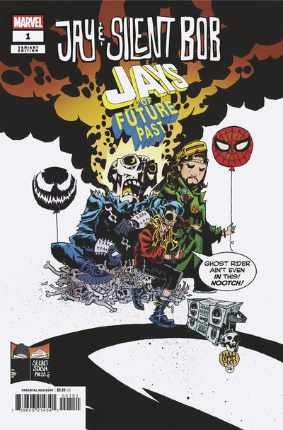 Jay & Silent Bob: Jays of Future Past #1 Jim Mahfood Variant