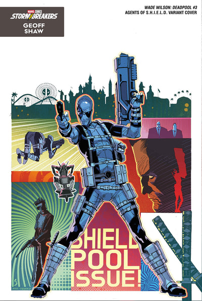 Wade Wilson: Deadpool #3 Geoff Shaw Agents of S.H.I.E.L.D. Variant
