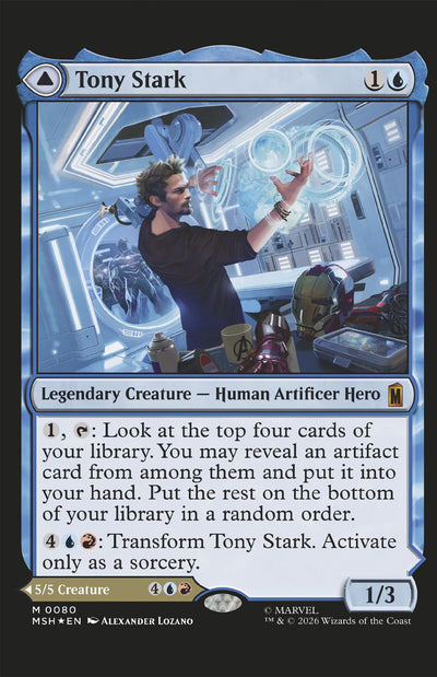 Civil War: Unmasked #2 Alexander Lozano Magic: The Gathering Variant
