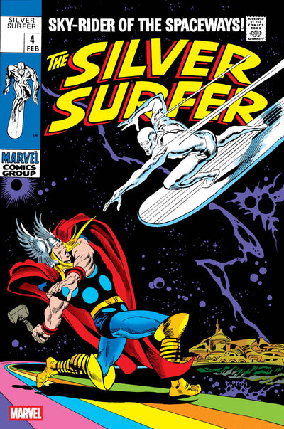 Silver Surfer #4 Facsimile Edition Foil Variant