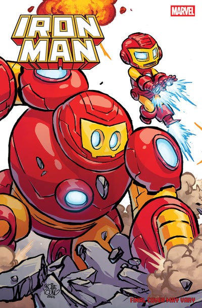 Iron Man #3 Skottie Young 4-Part Connecting Variant