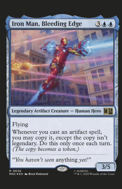 Iron Man #6 Ryan Pancoast Magic: The Gathering Variant