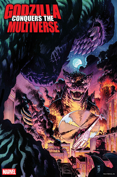 Godzilla Conquers the Multiverse #1 Nic Klein Heisei Godzilla Variant