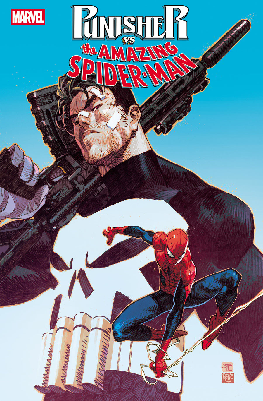Punisher Vs. Spider-Man #1 Dike Ruan Variant