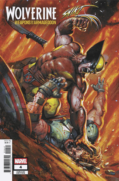 Wolverine: Weapons of Armageddon #4 Davide Paratore Variant