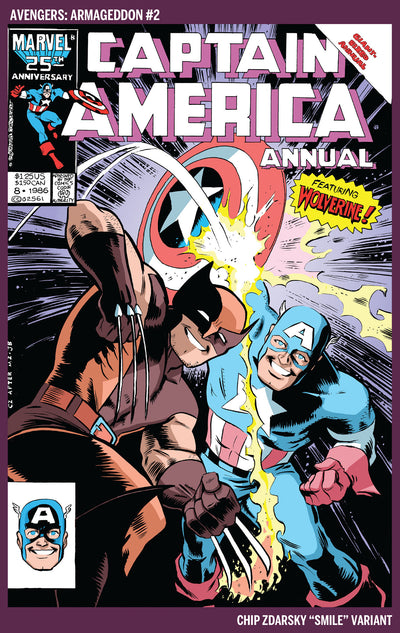 Avengers: Armageddon #2 Chip Zdarsky Smile Variant