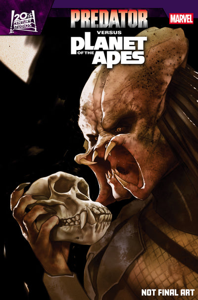 Predator Vs. the Planet of the Apes #1 Ben Oliver Foil Variant