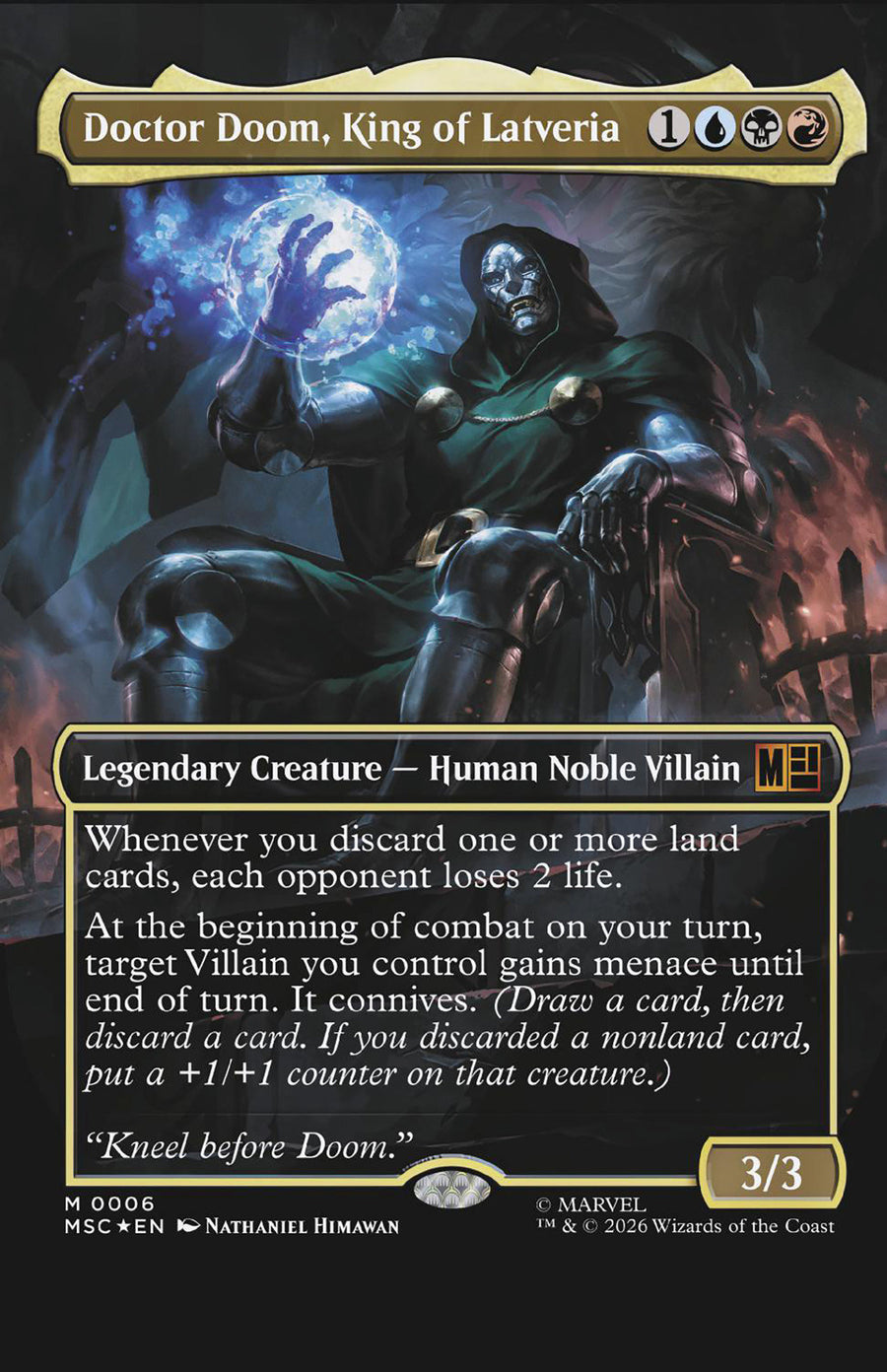 Doomquest #2 Nathaniel Himawan Magic: The Gathering Variant