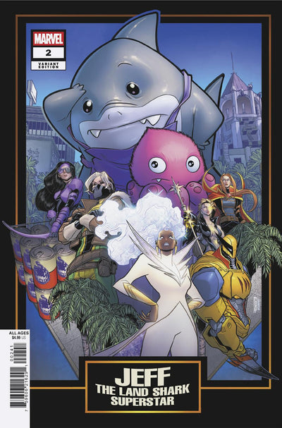 Jeff the Land Shark: Superstar #2 David Baldeon Variant