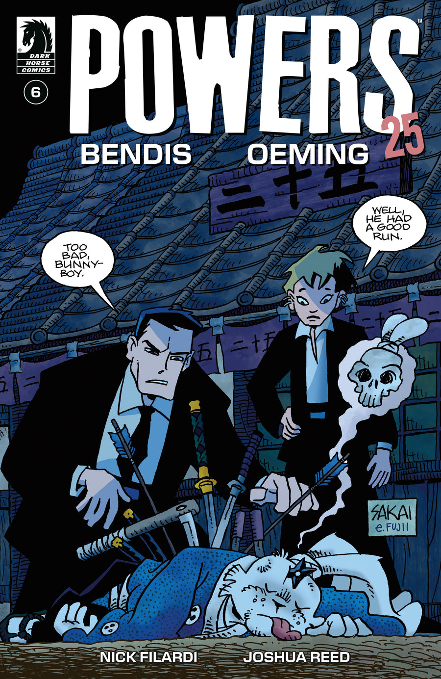 Powers 25 #6 (CVR B) (Stan Sakai)