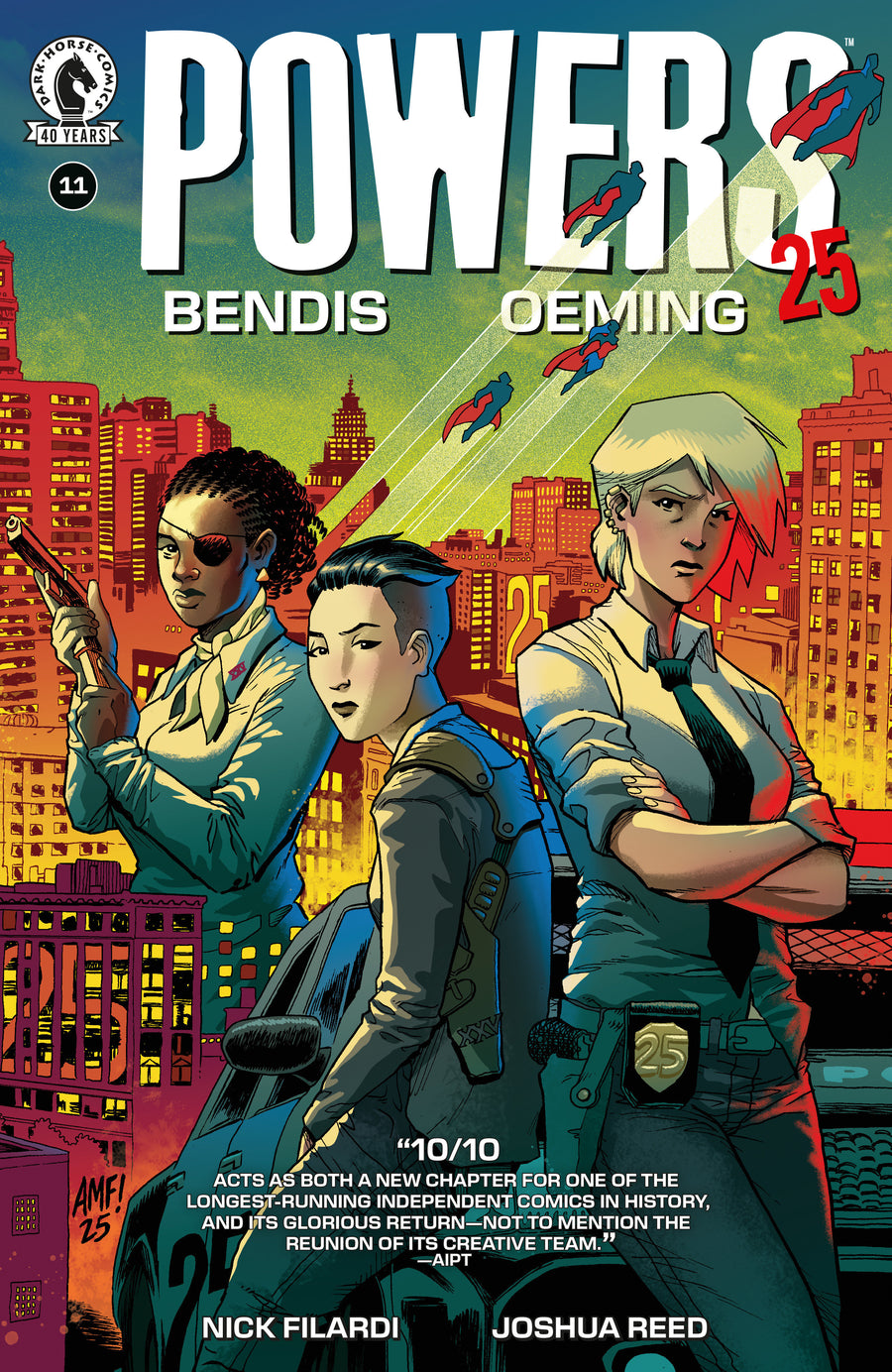 Powers 25 #11 (CVR B) (Tony Fleecs)