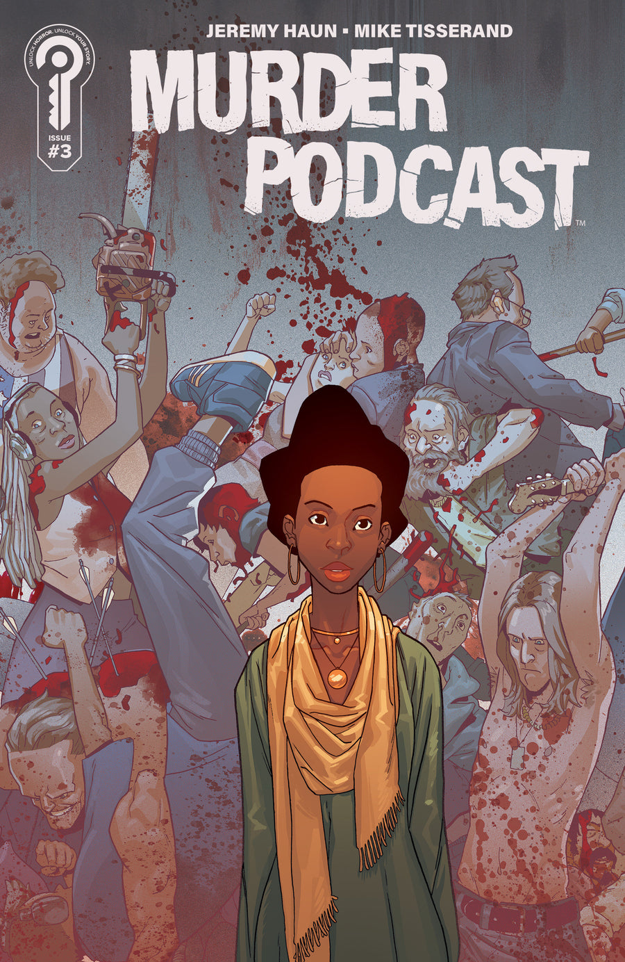 Murder Podcast #3 Cover B Mike Tisserand Connected
