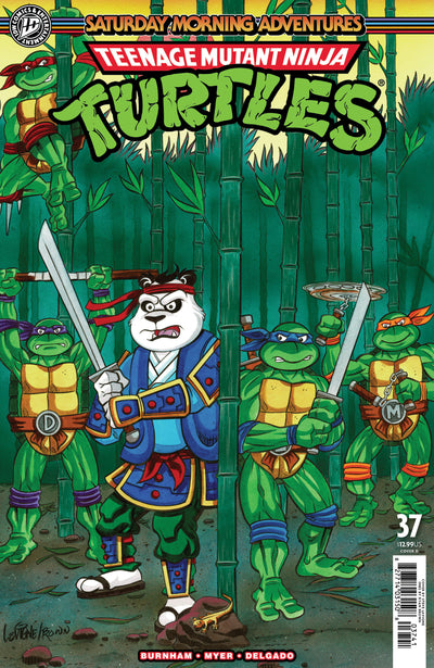 Teenage Mutant Ninja Turtles: Saturday Morning Adventures #37 Variant D Foil (Lavigne)