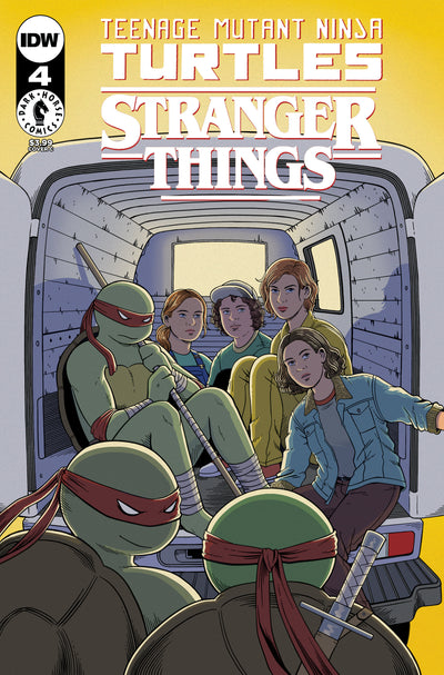Teenage Mutant Ninja Turtles x Stranger Things #4 Variant C (Woodall)