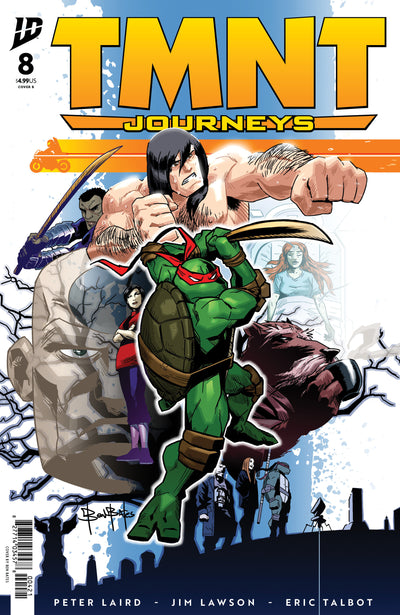 TMNT: Journeys #8 Variant B (Bates)