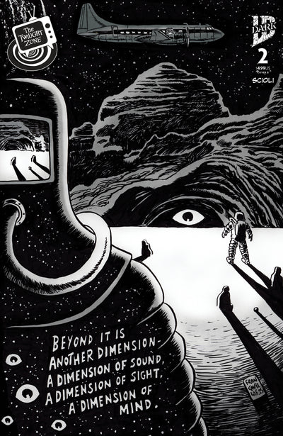 The Twilight Zone #2 Variant B (Francavilla Connecting Cover)