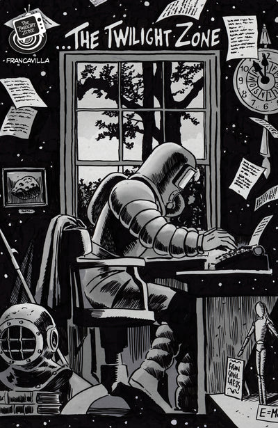 The Twilight Zone #5 Variant B (Francavilla Connecting Cover)