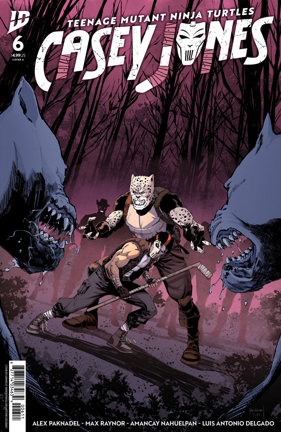 Teenage Mutant Ninja Turtles: Casey Jones #6 Cover A (Nahuelpan)