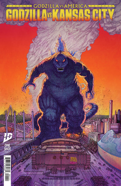 Godzilla Vs. America: Kansas City Cover A (Williams II & Moody)