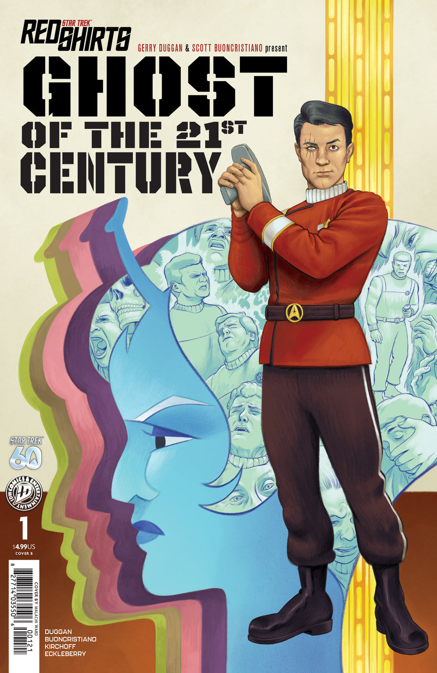Star Trek: Red Shirts--Ghost of the 21st Century #1 Variant B (Ward)