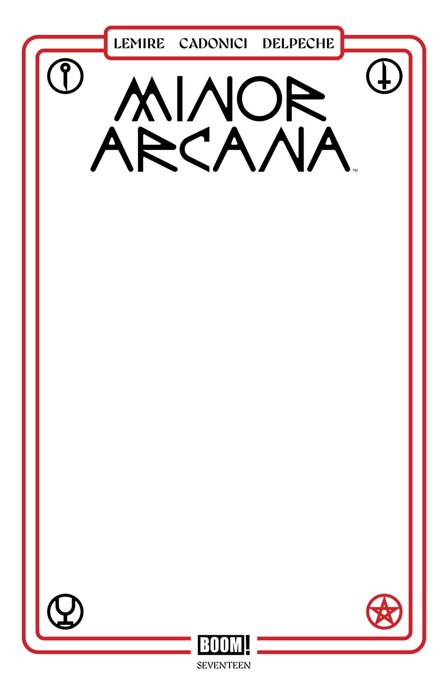 Minor Arcana #17 C Blank Sketch Variant