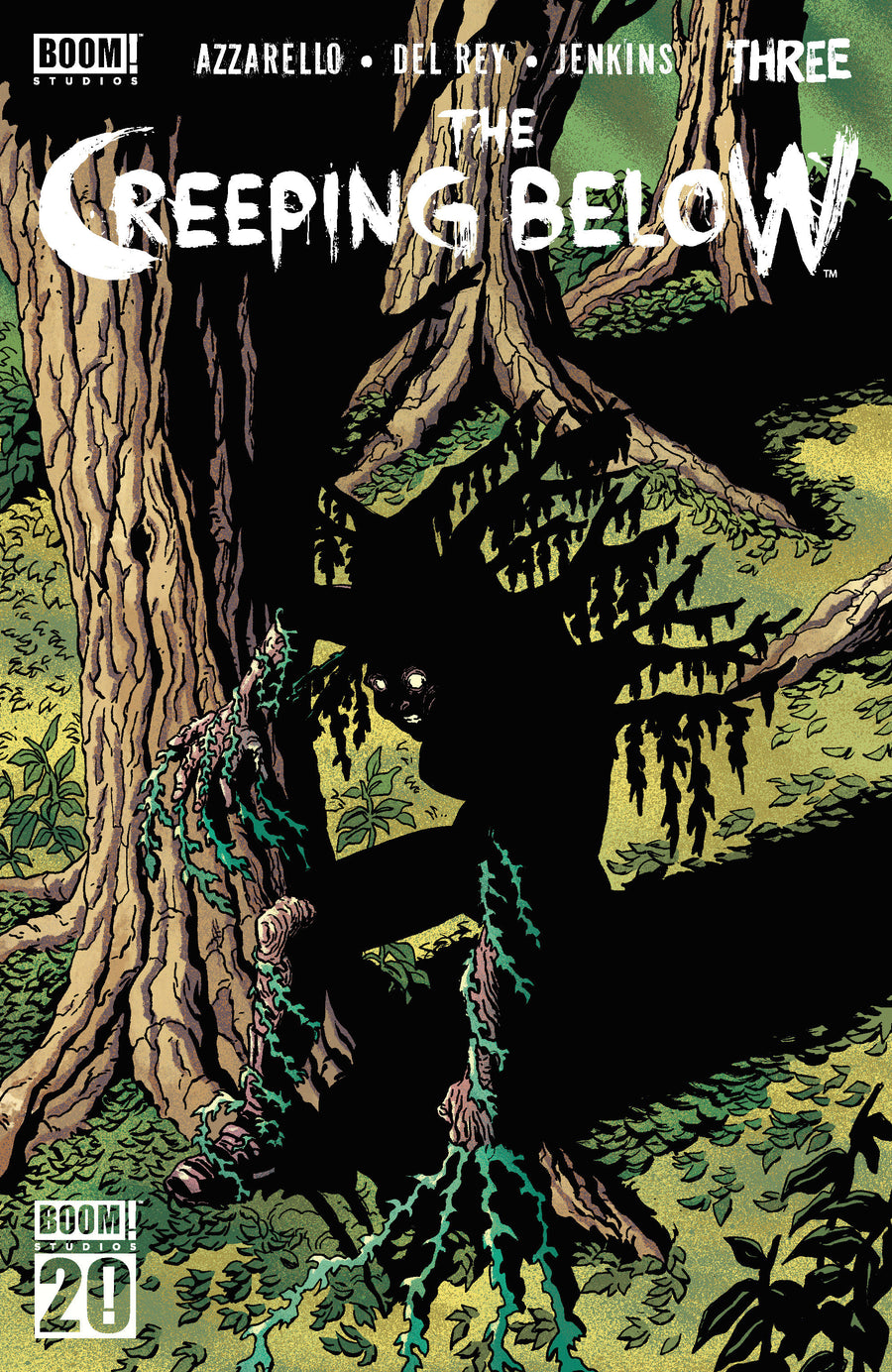 The Creeping Below #3 B Variant (Dressed, Burzo)
