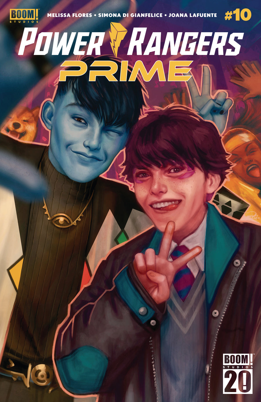 Power Rangers Prime #10 C BOOM 20th Anniversary Variant (Dressed, Puebla)