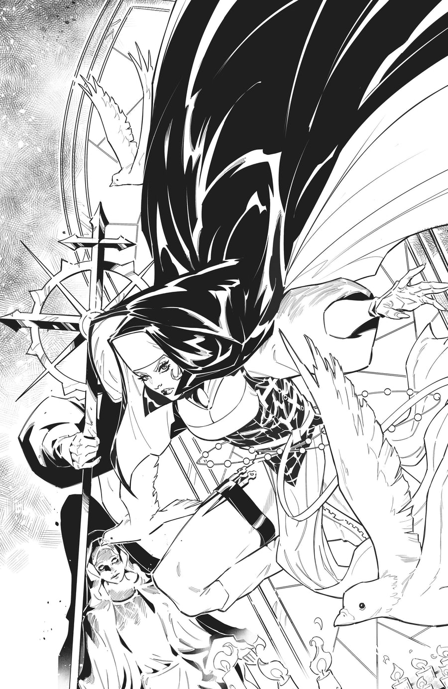 Marian Heretic #1 ZB 2nd Printing (Full Art, Inks, Jaro)