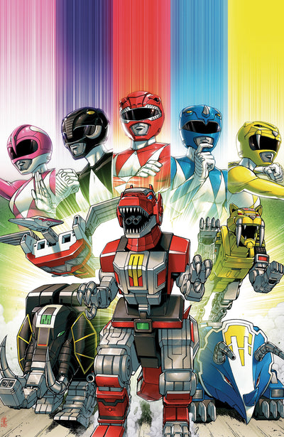 Mighty Morphin Power Rangers: Zord Quest #1 C Variant (Full Art, Foil, Coller)
