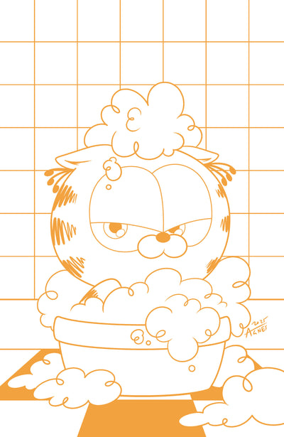 Baby Garfield #4 E Unlimited Variant (Full Art, Garbowska)