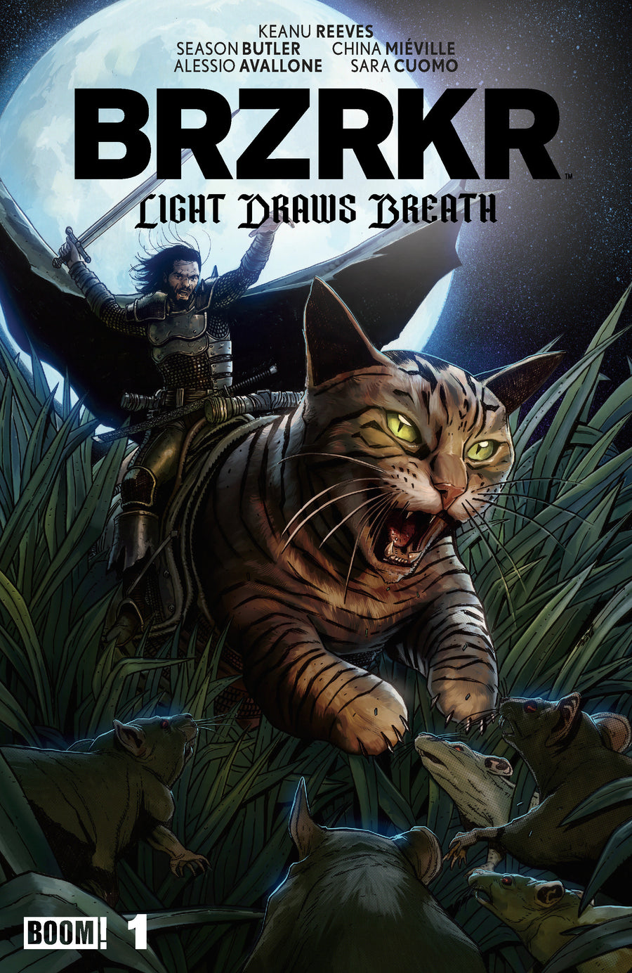 BRZRKR: Light Draws Breath #1 I FOC Reveal Variant (Dressed, Oezgen)