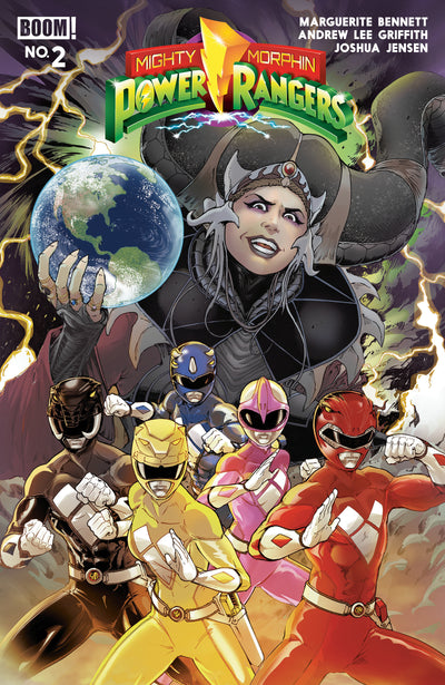 Mighty Morphin Power Rangers (2026) #2 B Variant (Dressed, Griffith)
