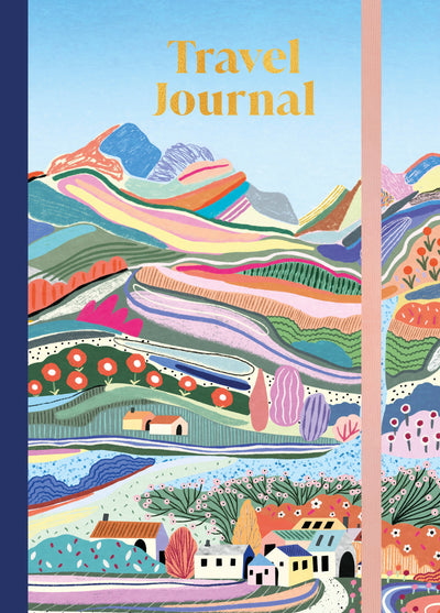 Travel Journal: A5 (14.8 x 21 cm) Hardcover Travel Diary for 10 Trips with Prompts, Planning Pages and Keepsake Stor